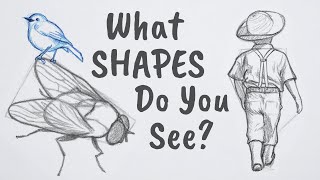 How to Draw ANYTHING Using Simple Shapes [upl. by Carole728]