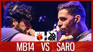 MB14 vs SARO  Grand Beatbox LOOPSTATION Battle 2017  SEMI FINAL [upl. by Assele521]