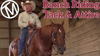 Ranch Riding Attire and Tack  Terry Myers [upl. by Ardnekan954]