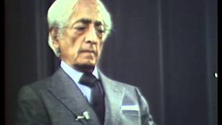 J Krishnamurti  Amsterdam 1981  Public Talk 1  Thought and time are the root of fear [upl. by Notelrac]