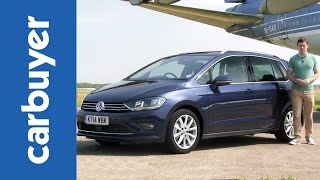 Volkswagen Golf SV Sportsvan 2014 review  Carbuyer [upl. by Nehtiek]