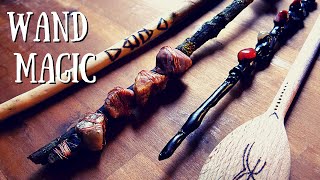 Magic wands  How to use wand magic amp wand DIY [upl. by Bertle]