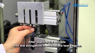 Tensile Strength amp Breaking Elongation Test [upl. by Stacee]