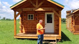 Unveiling Amish Log Cabin Charm Exclusive Tour amp Insights [upl. by Eehc]