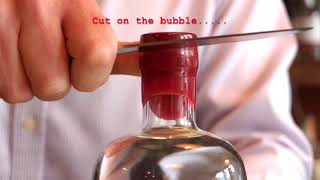 How to Open a Bottle of Pickerings Gin [upl. by Angadreme]