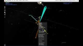 Cosmographia Tutorials Showing Vectors [upl. by Leeke825]