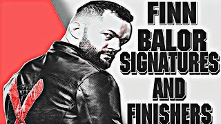 WWE 2K22  Finn Balor Signatures and Finishers [upl. by Adia]