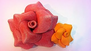 Tutorial Flores de goma eva foami [upl. by Annamaria]