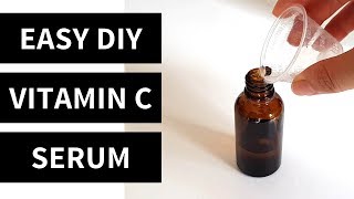 Easy 5 Minute DIY Vitamin C Serum  Lab Muffin Beauty Science [upl. by Calise847]