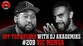 Vic Mensa Pulls Up on DJ Akademiks Again [upl. by Ozmo800]