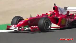 Mick Schumacher drives the Ferrari F2004 at Mugello  Ferrari 1000 Grand Prix [upl. by Neerak]