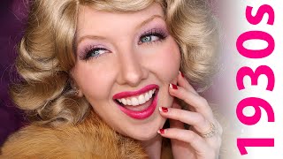 Historically Accurate 1930s Makeup Tutorial [upl. by Astera]