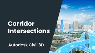 Civil 3D Corridor Intersections [upl. by Kcaj]