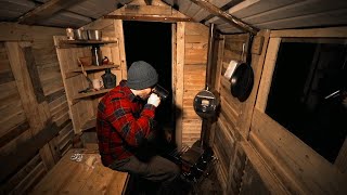 Building a Cabin from Pallet Wood Cheap Off Grid Homestead [upl. by Nnylamme]