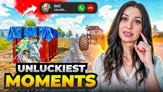 Most UNLUCKIEST Moments in PUBGMOBILE amp BGMI 🤯 [upl. by Holt]