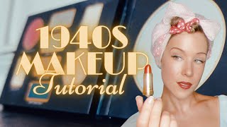 1940s Makeup Tutorial [upl. by Erdrich645]