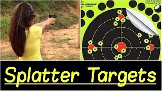 ✅Splatter Target Shooting 🎯 Best Shooting Practice Targets for Any Shooting Range IndoorOutdoor [upl. by Holleran]