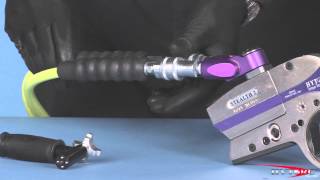 HYTORC Stealth™  Limited Clearance Hydraulic Torque Wrench Operation [upl. by Dott]