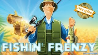 Fishing Frenzy Bookies Slot with FREE SPINS BONUS [upl. by Hitt]