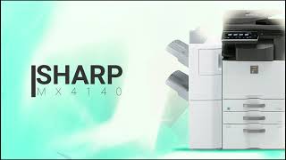 SHARP MX4140  NET COPIADORAS [upl. by Siderf]