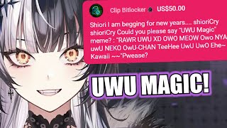 UWU MAGIC 【Shiori Novella  Hololive English】 [upl. by Kelby439]