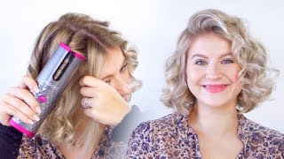 Worlds First WIRELESS AUTOMATED Curling Iron  Milabu [upl. by Oeram87]