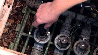 How To Replace A Sprinkler Valve Solenoid [upl. by Balduin]