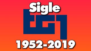 Sigle TelegiornaleTG1 19522019 [upl. by Nahtannoj542]