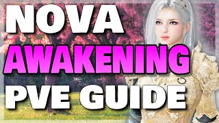 BDO Nova Awakening PvE Guide  How to grind on Nova [upl. by Teodoro]