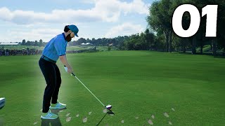 PGA Tour 2K25 Career Mode  Part 1  The Worst Start Ever [upl. by Latreshia]