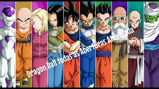 Todas as Aberturas de Dragon Ball Dublado [upl. by Adnuahsal]