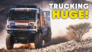 Dakar 2021 Take a Closer Look at the Kamaz Rally Trucks [upl. by Ulund]