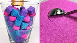 Very Satisfying and Relaxing Compilation 148 Kinetic Sand ASMR [upl. by Willdon399]