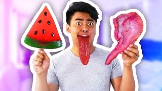 GUMMY FOOD VS REAL FOOD 3 [upl. by Gloriana]