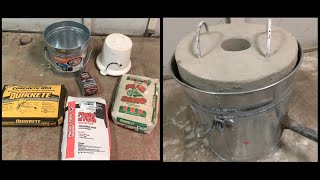 Building the Backyard Metal Foundry  Melt amp Pour [upl. by Jain]