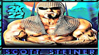 WWE 2K22  Scott Steiner Signatures and Finishers [upl. by Toms]