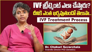 IVF ట్రీట్మెంట్  IVF Treatment Step by Step in Telugu  IVF Cost  Dr C Suvarchala  Ziva Fertility [upl. by Anerbes519]