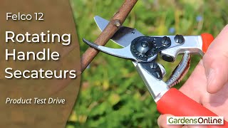 Felco 12 Pruning Secateurs  Product Test Drive [upl. by Tisha]