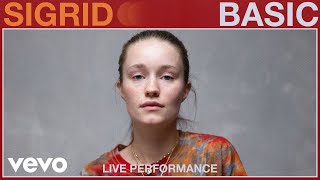 Sigrid  Basic Live Performance  Vevo [upl. by Refiffej]