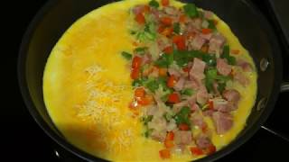 Western Omelet Easy Step By Step Chef [upl. by Enyaw]