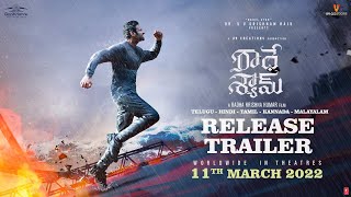 Radhe Shyam Telugu Release Trailer  Prabhas  Pooja Hegde  Radha Krishna  11th March Release [upl. by Evelina677]