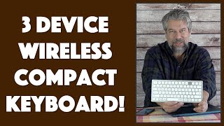 Kensington Multi Device Wireless Compact Keyboard  REVIEW [upl. by Ttelrahc203]