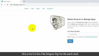 How to Delete Telegram Account [upl. by Michey231]