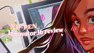 XPPEN INNOVATOR 16 review  GIVEAWAY 🌷✨ [upl. by Ariam460]