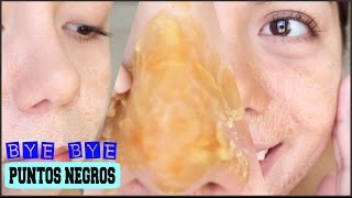 DIY MASCARILLA DE GELATINA PARA PUNTOS NEGROS  MARIEBELLE [upl. by Shaffert]