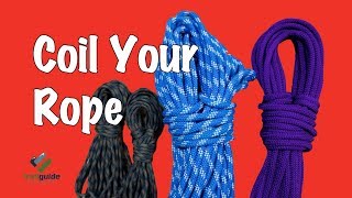 The EASIEST Way to Coil Rope [upl. by Bornie922]