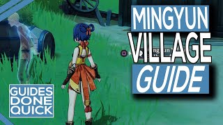 Genshin Impact Look Around Mingyun Village Guide [upl. by Darach]