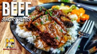 Crockpot Beef Short Ribs  Short Ribs Recipe [upl. by Mundt]