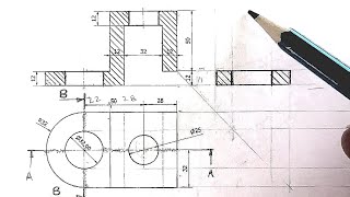 How to do Sectioning Drawing Easily [upl. by Hyatt870]