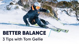 HOW TO SKI STEEPER SLOPES  3 Tips For Better Balance [upl. by Brendon810]